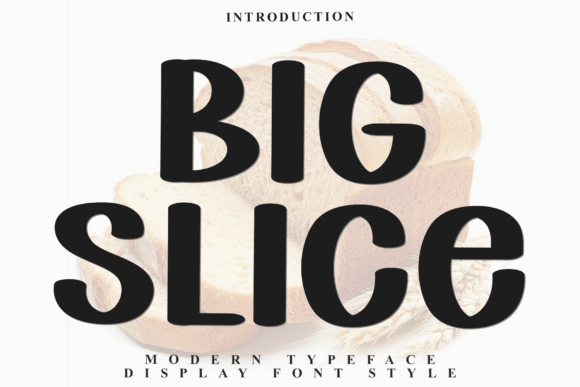 Big Slice: A Festive Display Font for Holiday Web Design