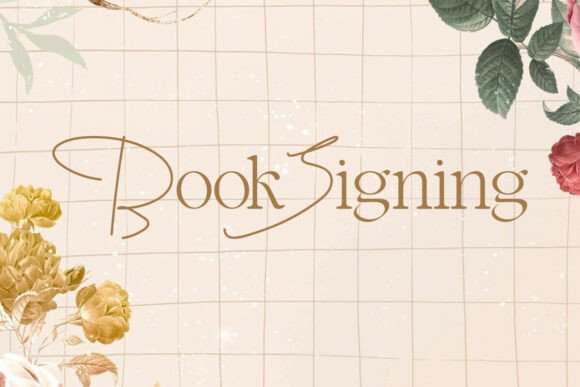 Book Signing: A Delicate Typeface for Elegant Editorial Design