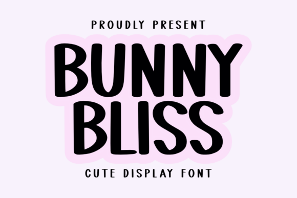 Bunny Bliss: The Perfect Display Font for Crafters