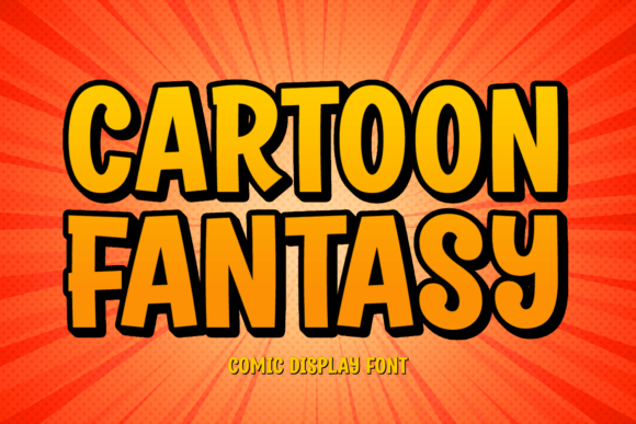 Cartoon Fantasy Font: The Ultimate Display Typeface for Campaigns