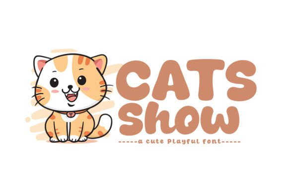 Cats Show: A Modern Typeface for Editorial Design