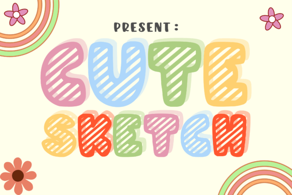 Cute Sketch: A Playful Display Font for Digital Brands