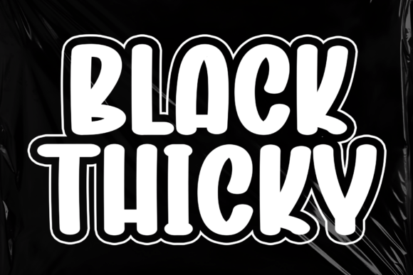 Designing Bold Brands with the Black Thicky Typeface