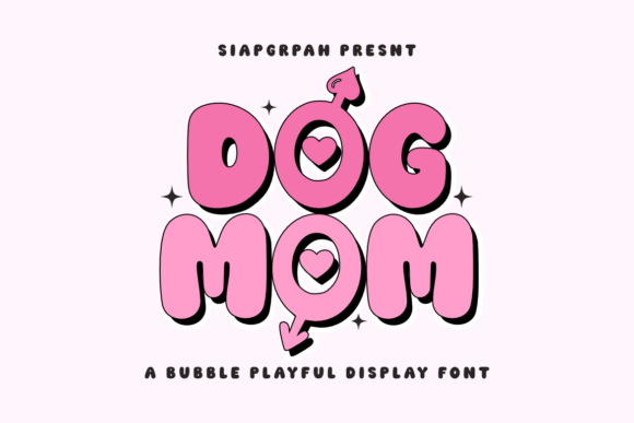 Dog Mom: A Playful Display Font for Web Design