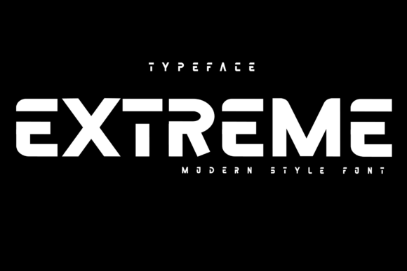 Extreme: The Display Font That Elevates Small Business Branding