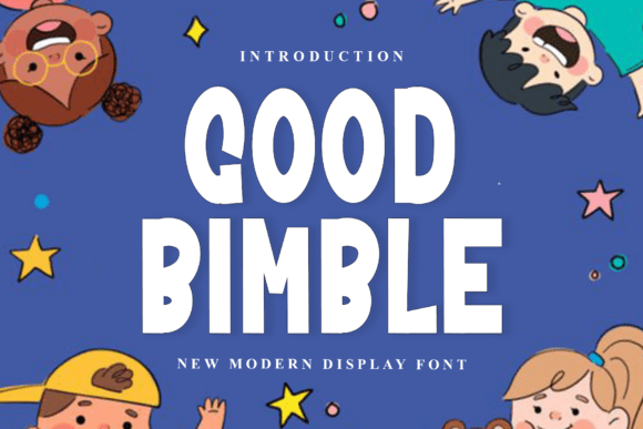 Good Bimble: A Festive Display Typeface for Holiday Design
