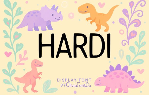 Hardi: A Versatile Display Font for Modern Editorial Design