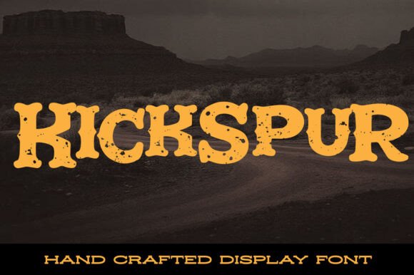 Kickspur Font Review: The Ultimate Western Display Typeface