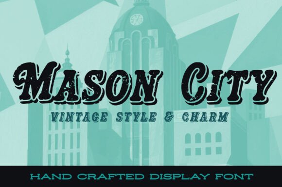 Mason City Font Review: Retro Charm for Makers