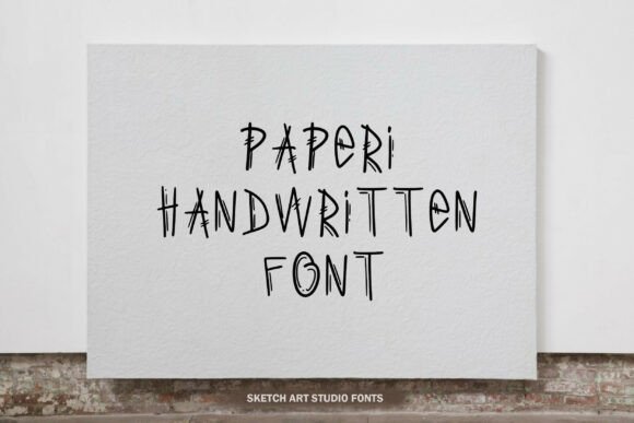 Paperi Font Review: Edgy Display Typography for Bold Brands
