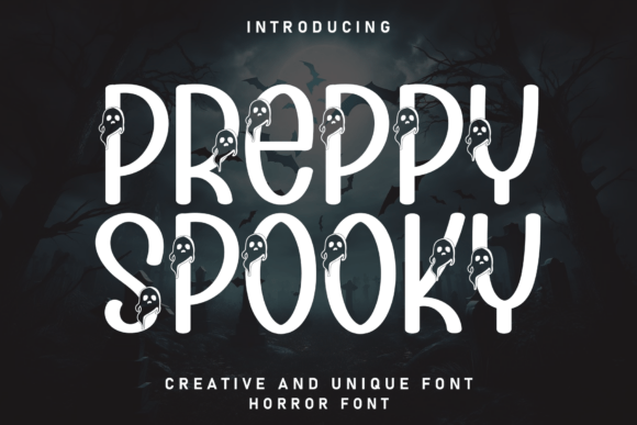 Preppy Spooky: A Handwritten Typeface for Joyful Design