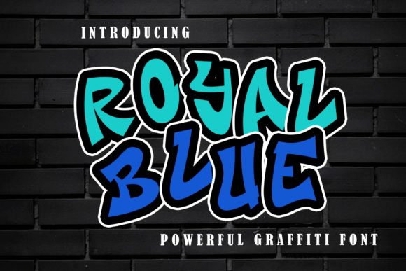 Royal Blue: A Modern Display Font for Editorial Design