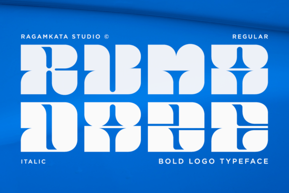 Ruma Daze: A Geometric Display Font for Modern Editorial Design