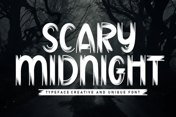 Scary Midnight: The Handwritten Display Font for Sweet Branding