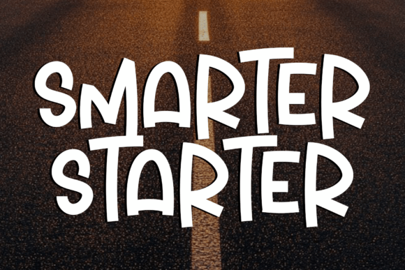 Smarter Starter Font: Timeless Display for Handmade Brands