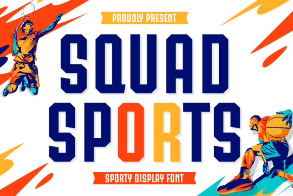 Squad Sports: The Ultimate Display Font for Athletic Branding
