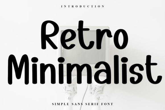 Upgrade Your Brand with Retro Minimalist Display Fonts